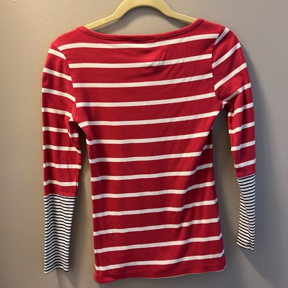 Banana Republic Long Sleeve Striped Tee XS - Picture 5 of 7